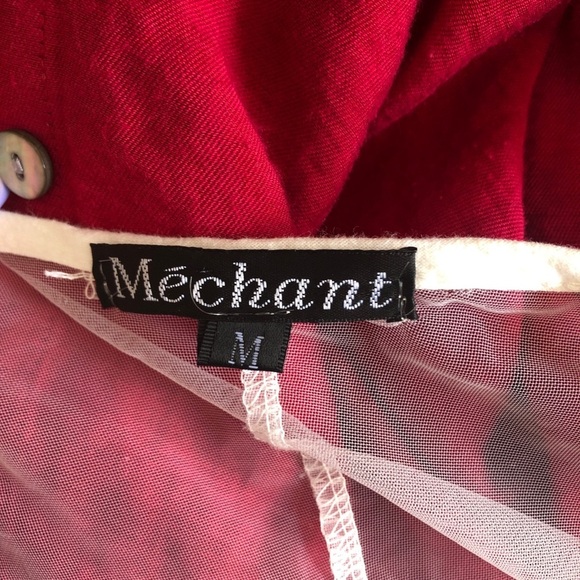 Crochet embroidered detailed Mesh Kimono Black and white Size M Swim Cover Up - Picture 8 of 9